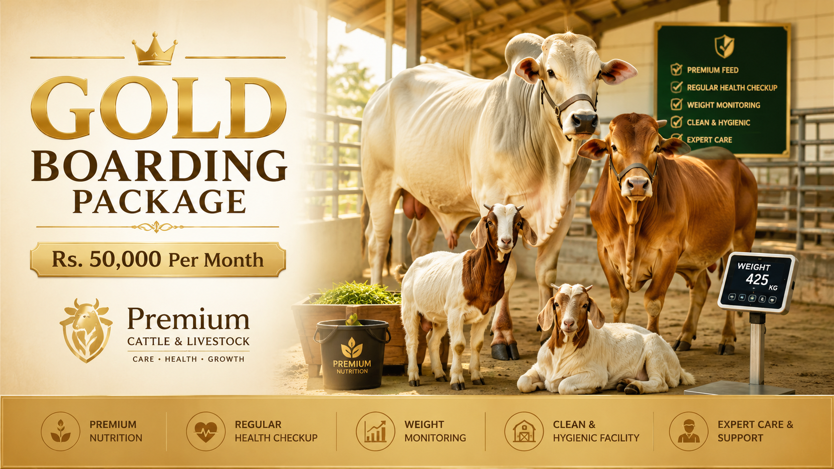 Premium Boarding Package